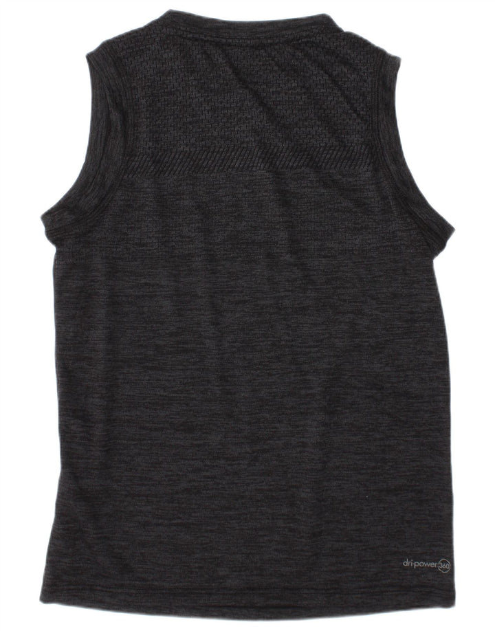 RUSSELL ATHLETIC Băieți Dri-Power Vest Top 7-8 ani Mediu Gri Pete