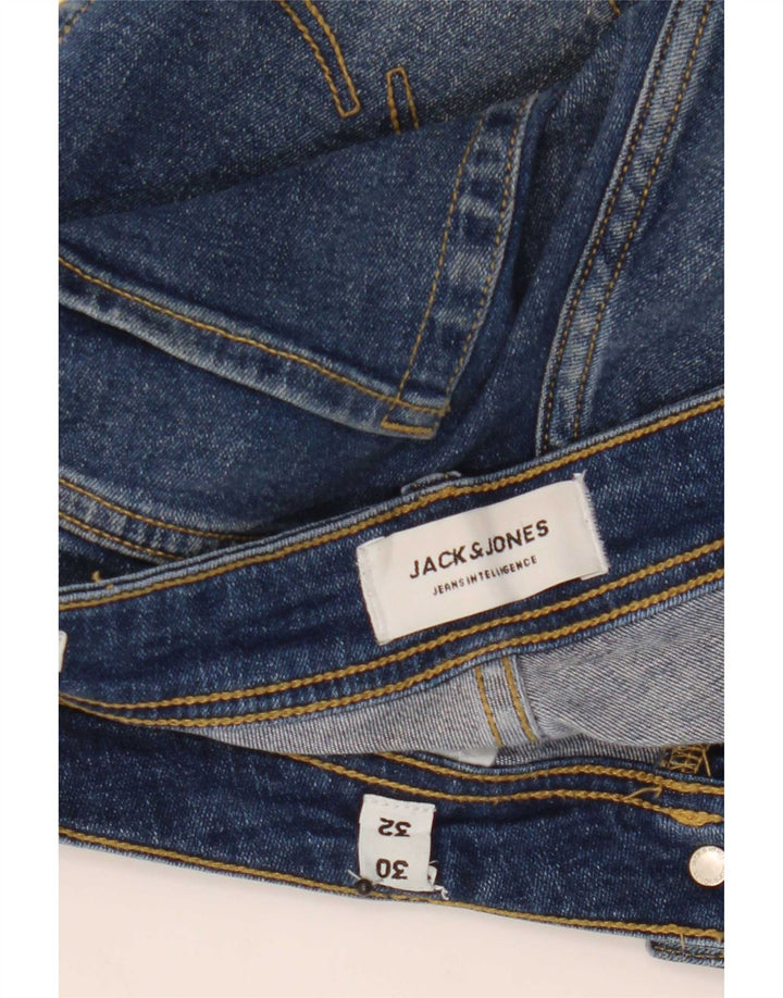 Jack & Jones Blugi Skinny Liam Distressed pentru femei W30 L32 Albastru