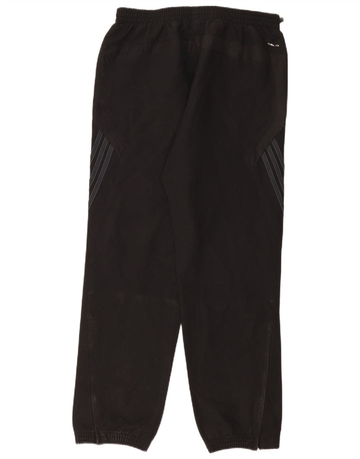Pantaloni de trening Adidas Climalite pentru bărbați Joggeri poliester mediu negru