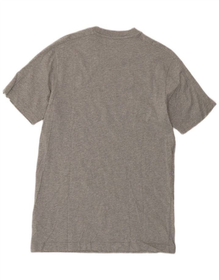 Tricou pentru bărbați Adidas Top mic, gri bumbac