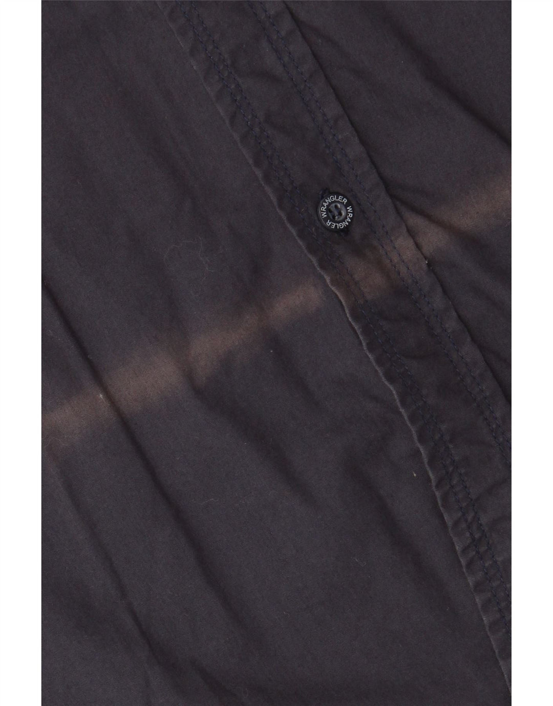 Cămașă cu mânecă scurtă pentru bărbați Wrangler 2XL, bumbac bleumarin