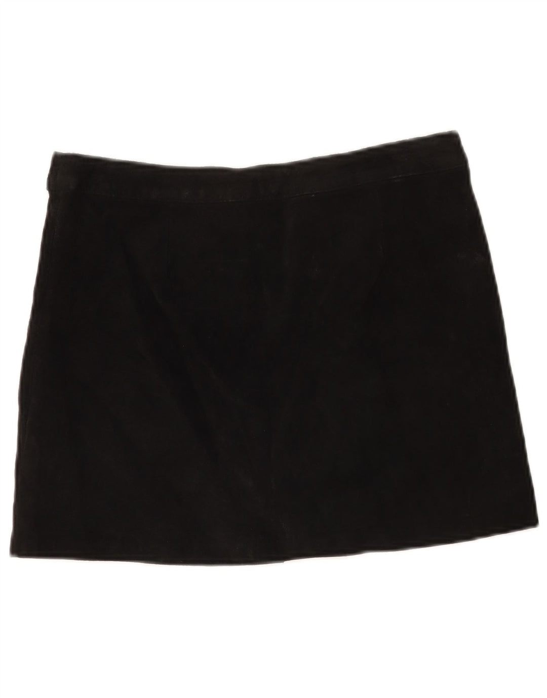 Fusta mini de piele intoarsa Pimkie pentru femei IT 44 Medium W30 Piele neagra