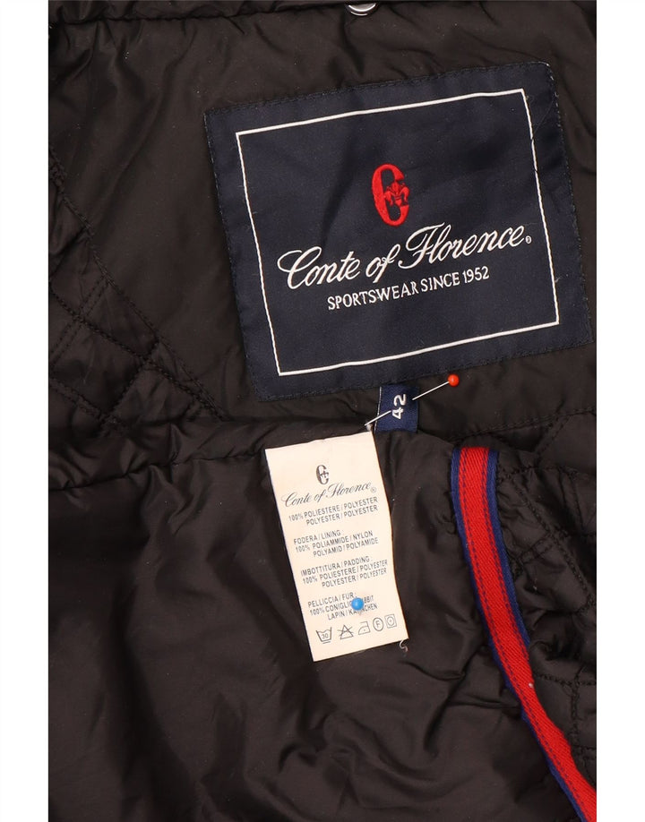 Palton pentru femei Conte of Florence IT 42 Nylon mediu negru