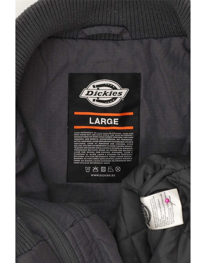 Bomber Dickies pentru bărbați UK 40, mare, gri din poliamidă