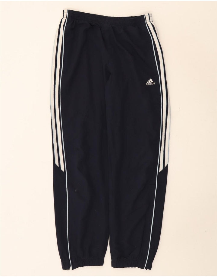 Pantaloni de trening Adidas pentru bărbați, poliester mediu albastru bleumarin
