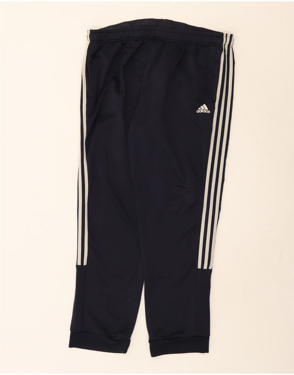 Pantaloni de trening Adidas pentru femei Joggeri UK 20 2XL Poliester bleumarin