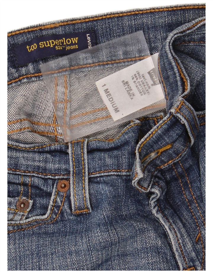 Blugi skinny 524 Too Superlow pentru femei LEVI'S US 1 XS W28 L32 Bumbac albastru