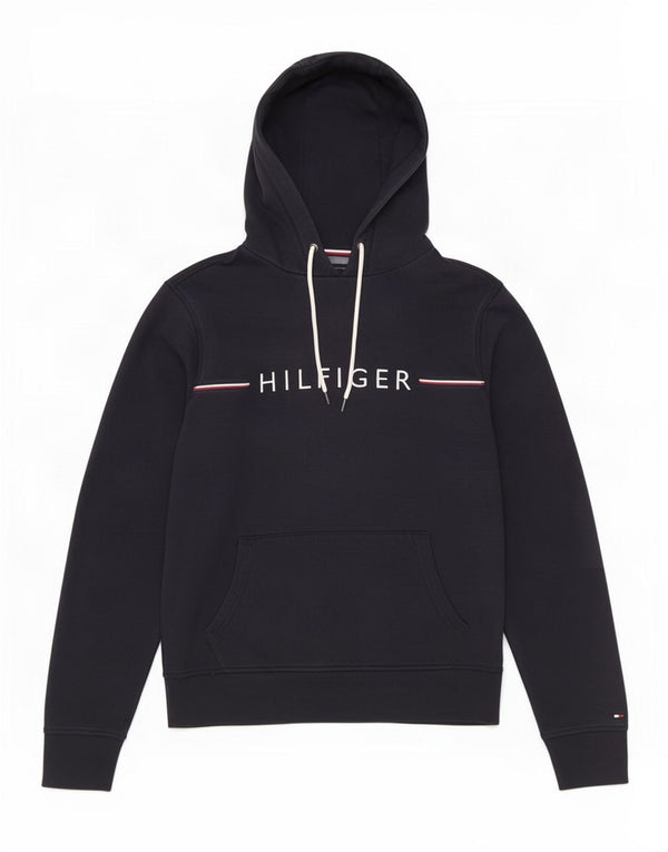 Hanocă grafică pentru bărbați Tommy Hilfiger Pulover mediu din bumbac bleumarin