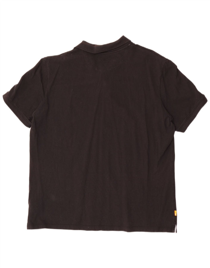 Tricou polo Timberland pentru bărbați, cu formă regulată, 2XL, bumbac negru