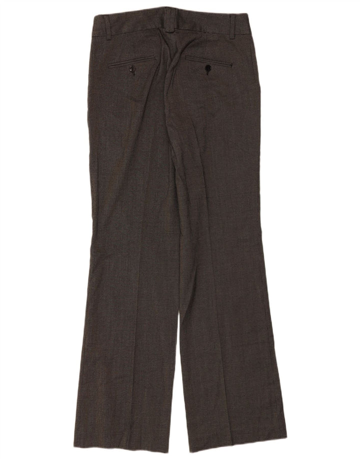 Pantaloni chino Bootcut pentru femei Zara EU 40 Medium W30 L32 Gri cu pete