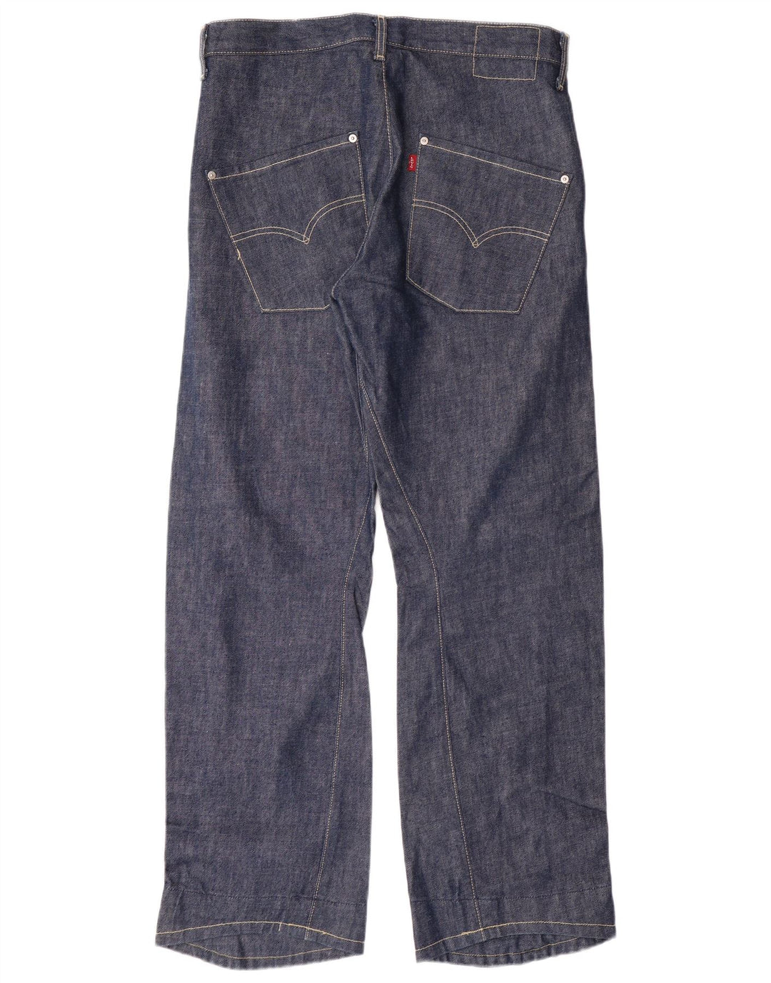 Blugi drepti pentru bărbați LEVI'S 501 W32 L30 Blue Cotton Classic