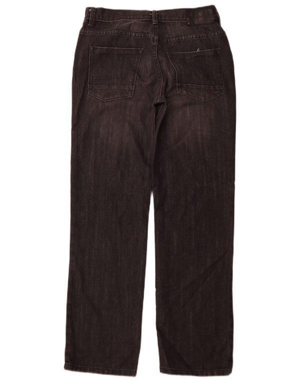CALVIN KLEIN Blugi Rebel drepte fete 15-16 ani W30 L29 negru clasic