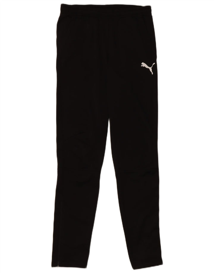 Pantaloni de trening Puma pentru bărbați, poliester negru mic