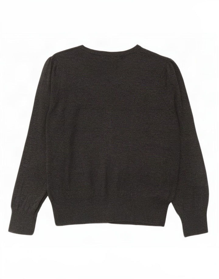 Pulover cardigan pentru femei Marks & Spencer UK 12 Medium Gri Viscose