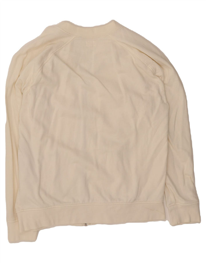 LEVI'S Mens Tracksuit Top Jacket 2XL Off White Striped Cotton Vintage Levi's and Second-Hand Levi's from Messina Hembry 