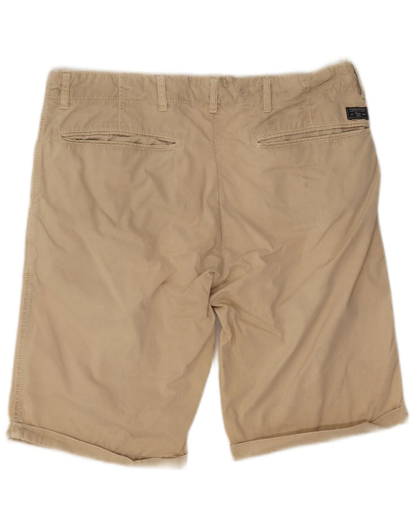 Pantaloni scurți chino pentru bărbați Woolrich W34, mare, bej, bumbac