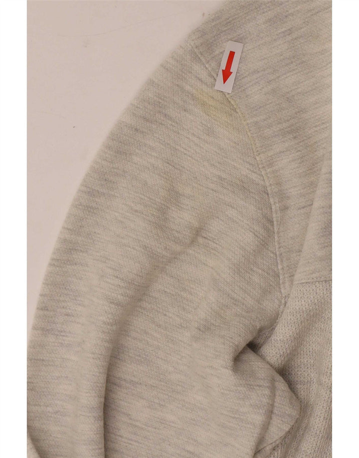 Pulover pentru bărbați Rip Curl cu gât crew, bumbac cu pete, gri mediu
