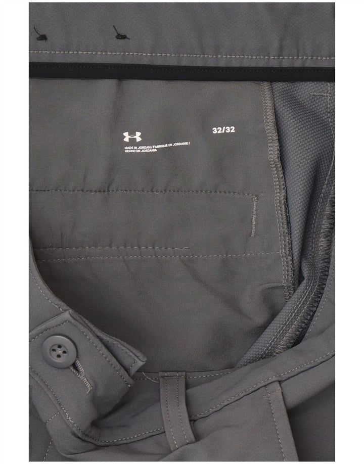 Pantaloni chino slim fit pentru bărbați Under Armour W32 L32 gri