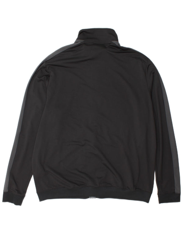 Jachetă de trening pentru bărbați Nike XL, poliester color bloc negru