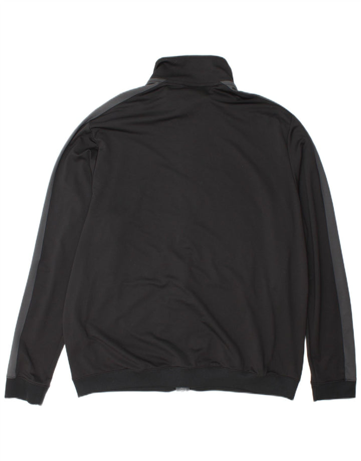Jachetă de trening pentru bărbați Nike XL, poliester color bloc negru