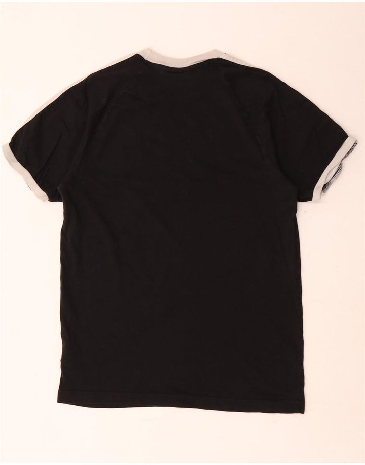 Tricou pentru bărbați Adidas Top mic, negru, bumbac