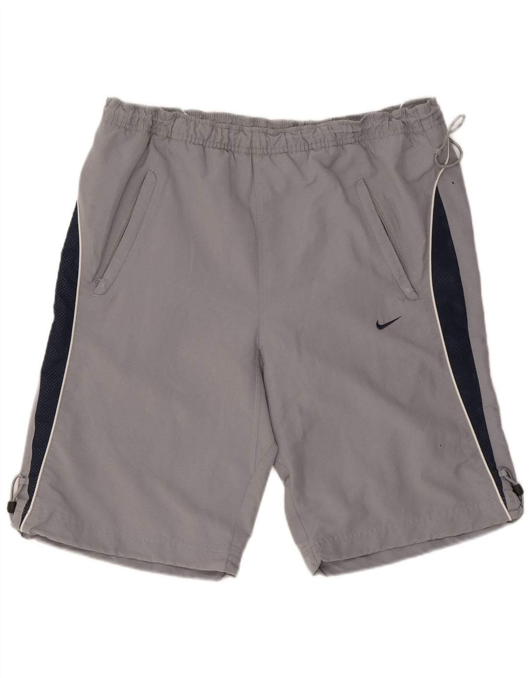 Pantaloni scurți sport Nike pentru bărbați Marea Britanie 31/33 Gri mediu Poliester color bloc