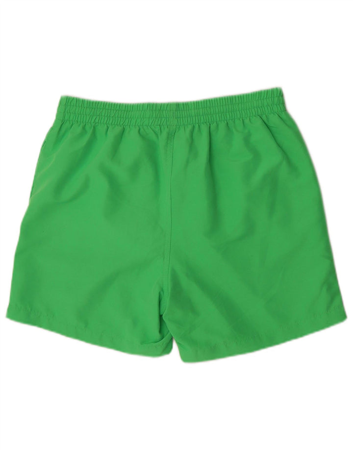 Pantaloni scurți de înot cu grafică pentru bărbați Kappa, poliester verde mediu
