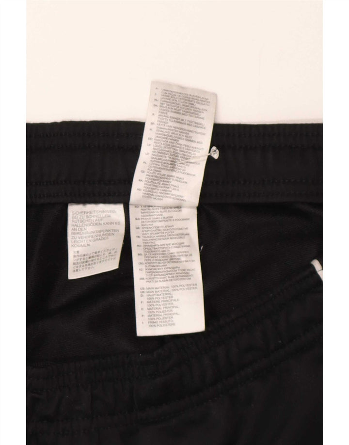 Pantaloni de trening Adidas pentru femei UK 14 Poliester negru mare