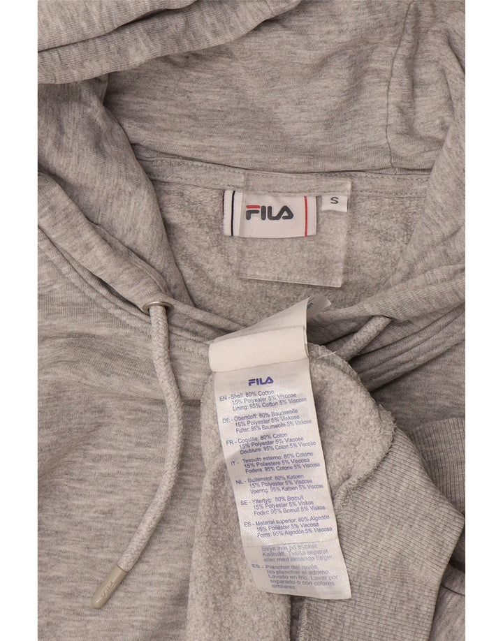Pulover FILA pentru bărbați, bumbac, gri mic