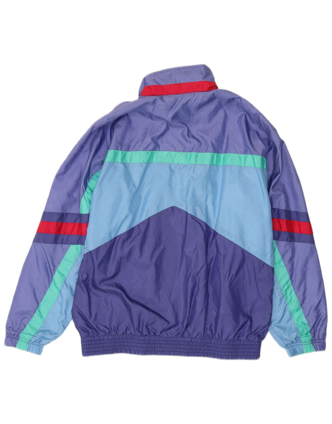 Trening complet pentru bărbați Sergio Tacchini IT 46 Small Blue Colorblock Poliamidă