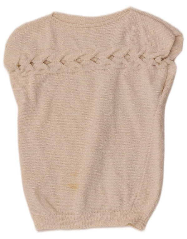 Vesta Vintage Fete Tank Top 9-10 Ani Bej