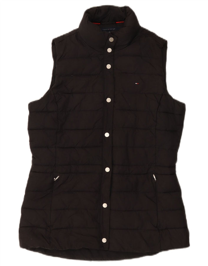 Gilet căptușit pentru femei Tommy Hilfiger UK 6 XS poliester negru