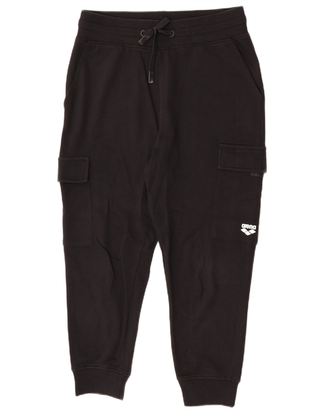 Pantaloni de trening cargo pentru bărbați Arena Pantaloni de jogging Bumbac negru mic
