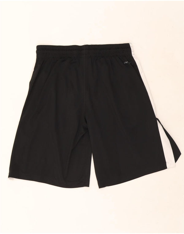 Pantaloni scurți sport Dri Fit Jordan pentru bărbați, negru mediu, poliester color bloc