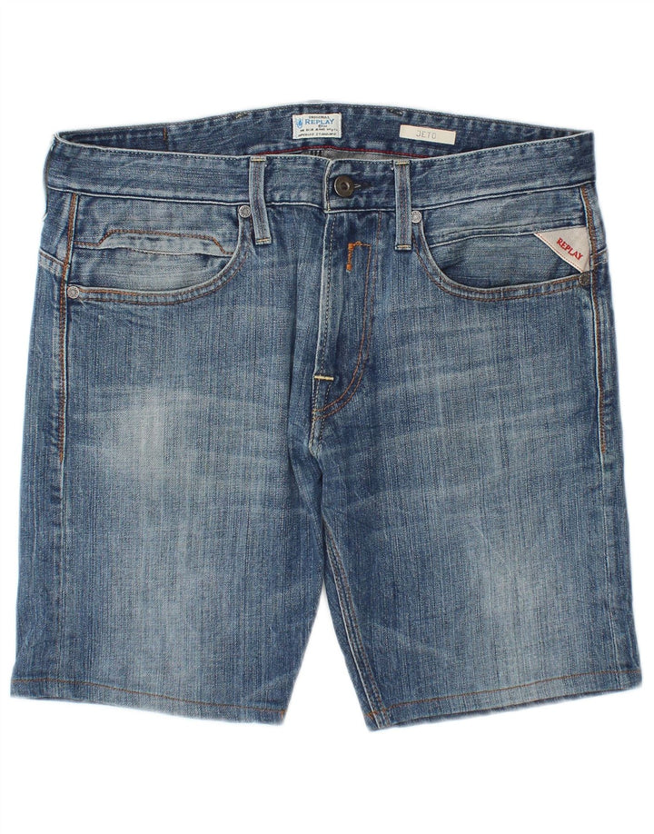 Pantaloni scurți Replay Jeto Denim W32 Large Blue