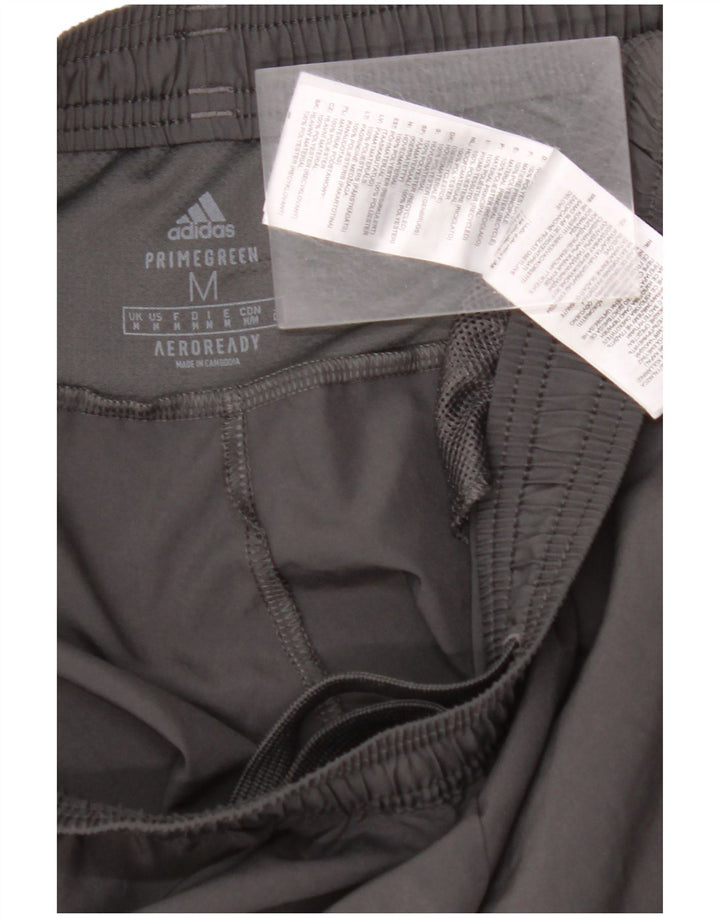 Pantaloni scurți sport ADIDAS pentru bărbați, poliester mediu negru