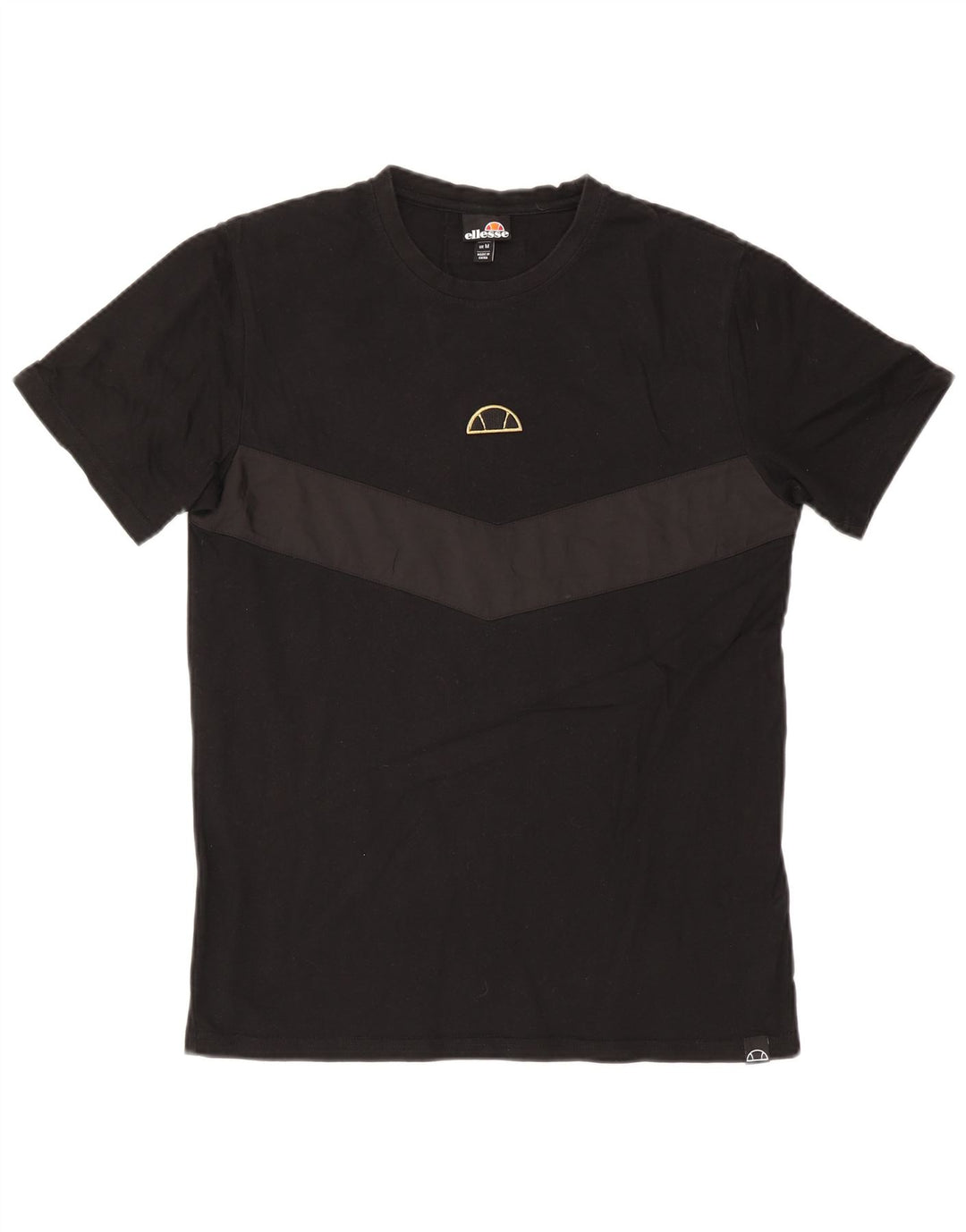 Tricou grafic pentru bărbați Ellesse Top Mediu Negru Colorblock