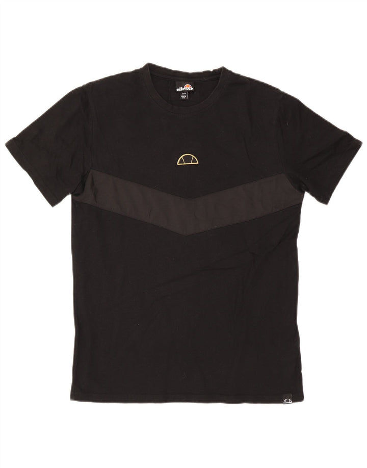Tricou grafic pentru bărbați Ellesse Top Mediu Negru Colorblock