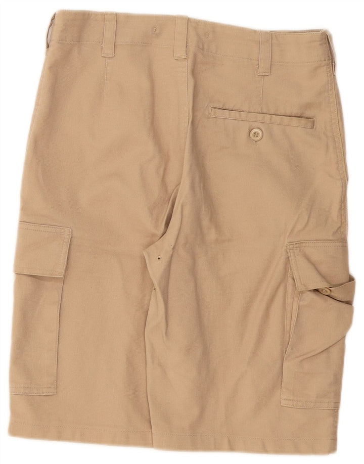 Pantaloni scurti cargo pentru bărbați VINTAGE IT 46 Small W32 Bej Bumbac
