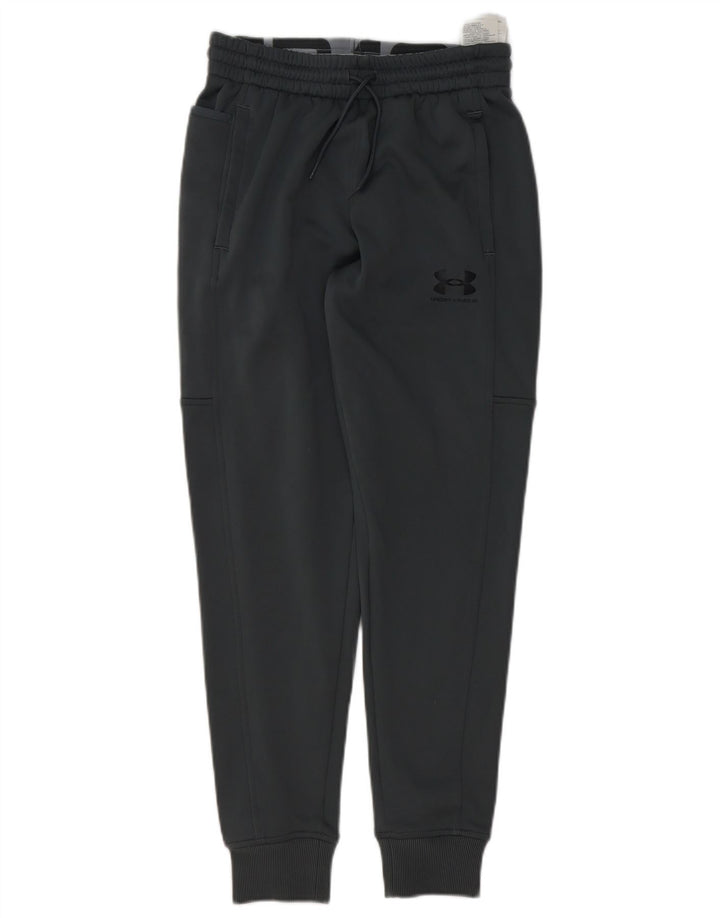 Pantaloni de trening pentru bărbați Under Armour Pantaloni de jogging Mici, gri, poliester