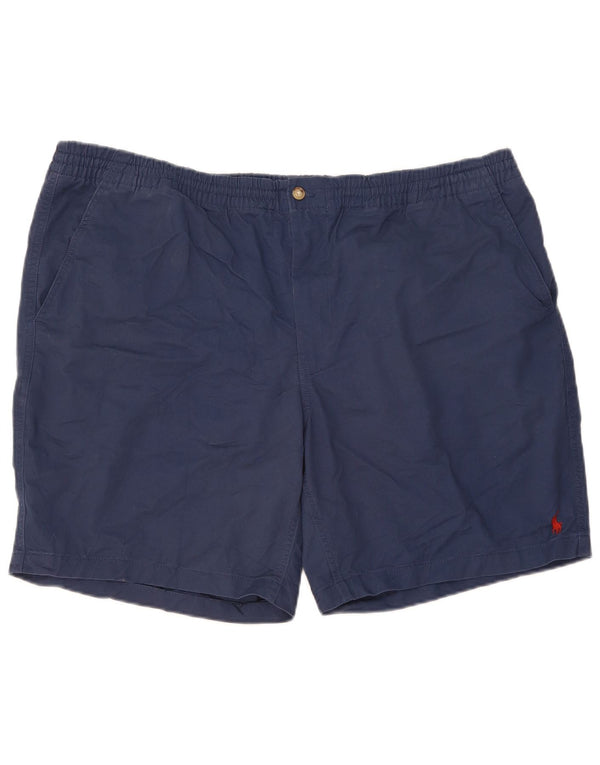 Pantaloni scurți chino mari Polo Ralph Lauren pentru bărbați XL W42 bleumarin Cupro