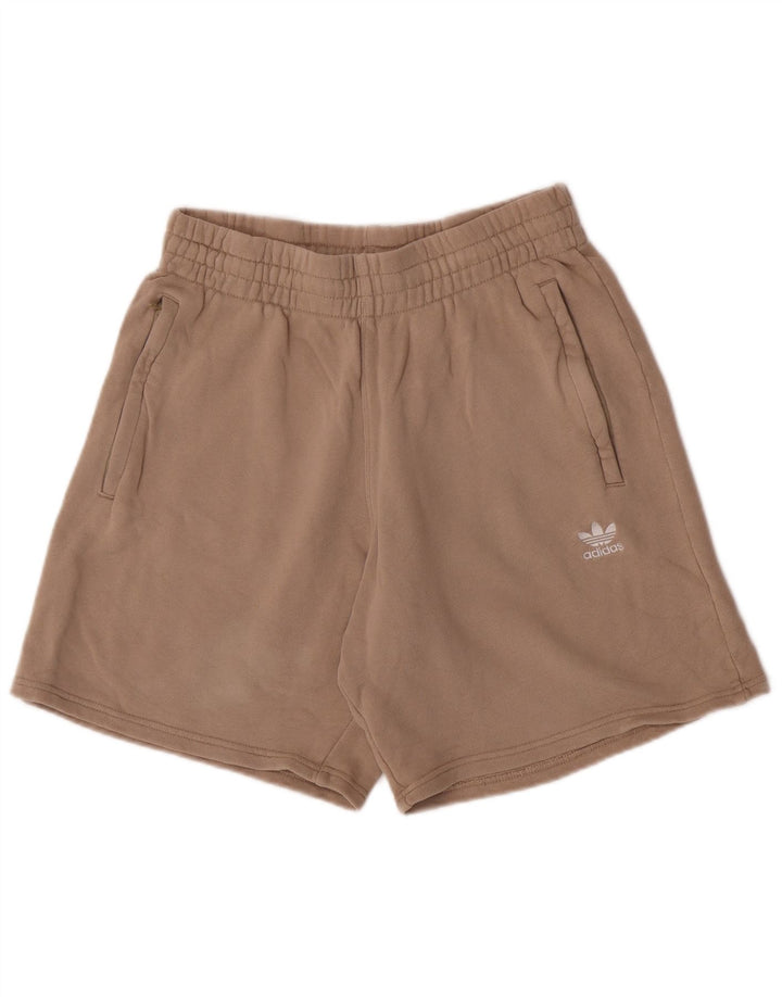 Pantaloni scurți casual Adidas pentru bărbați, bumbac, bej, mici