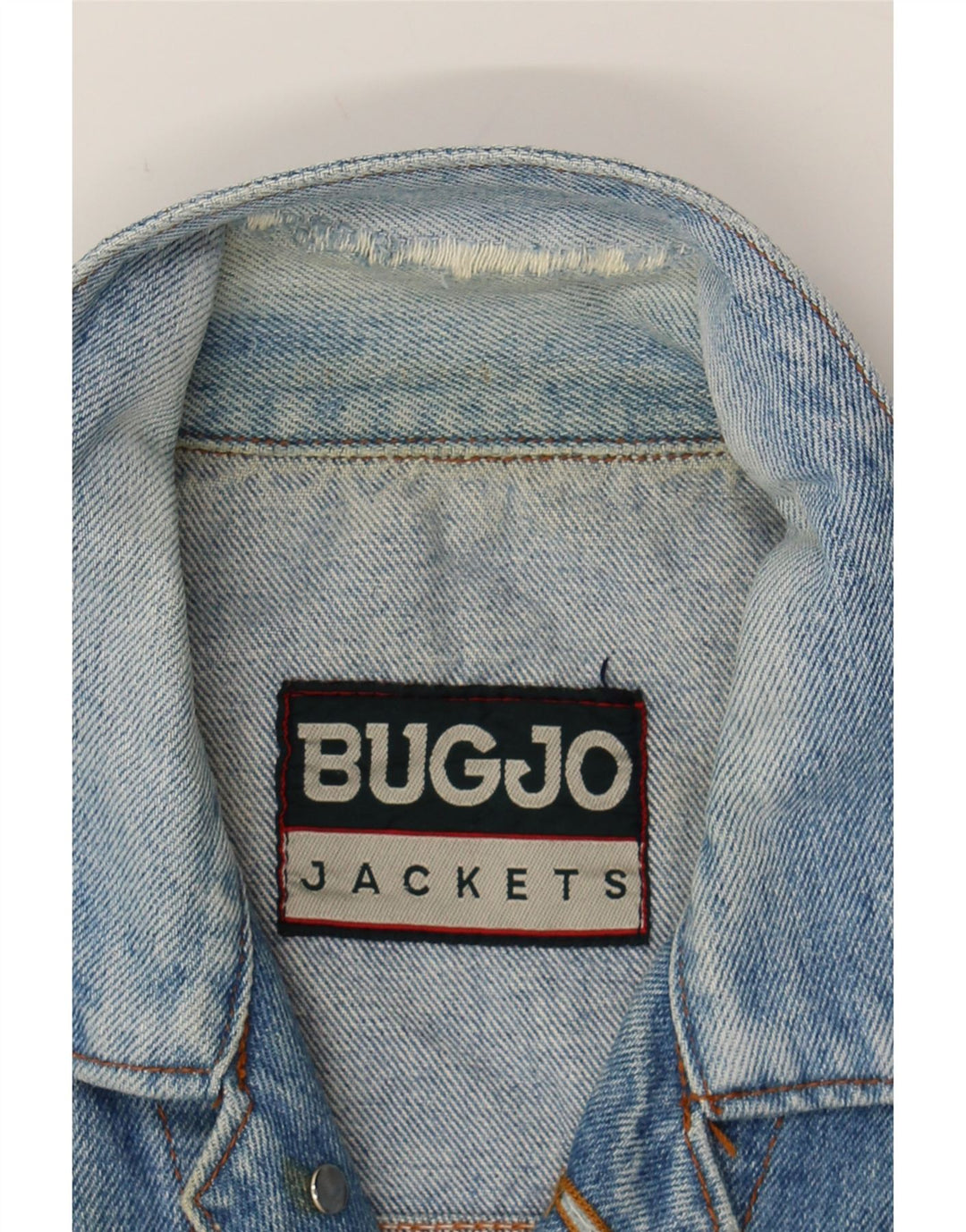 VINTAGE Mens Denim Jacket UK 38 Medium Blue Vintage Vintage and Second-Hand Vintage from Messina Hembry 