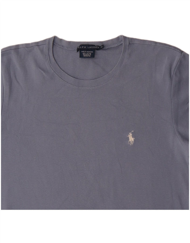 Tricou pentru femei RALPH LAUREN Top UK 18 XL Bumbac albastru