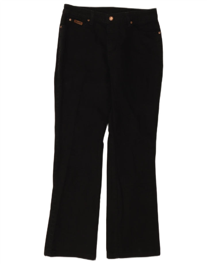 Blugi Bootcut Wrangler pentru femei W30 L30 bumbac negru
