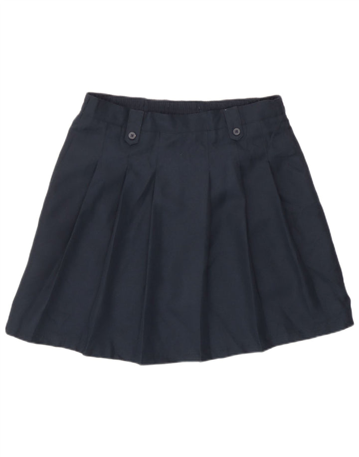 Fusta mini plisată pentru femei Izod UK 16 2XL W32 Poliester bleumarin