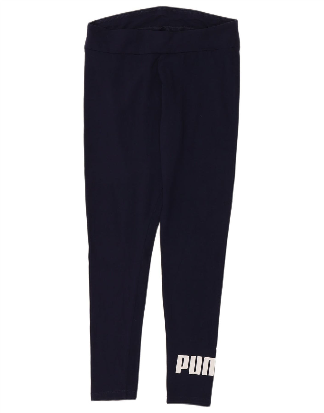 Leggings cu grafică Puma pentru femei UK 12, bumbac, albastru bleumarin mediu