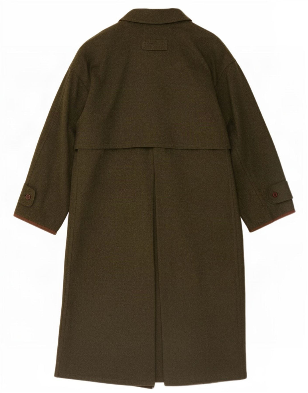 Palton pentru bărbați Amadeus UK 38 Medium Khaki Lână virgină