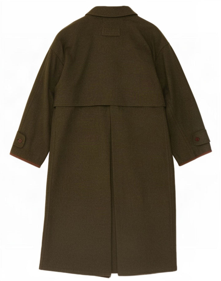 Palton pentru bărbați Amadeus UK 38 Medium Khaki Lână virgină