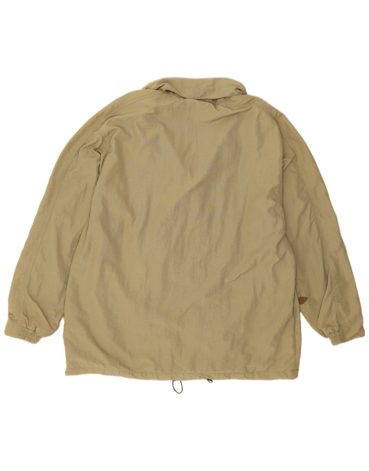 Jachetă de ploaie Diadora pentru bărbați cu glugă UK 38 Medium Kaki Poliamidă